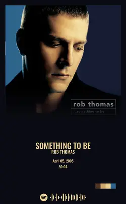 Rob Thomas - Something to Be.jpg